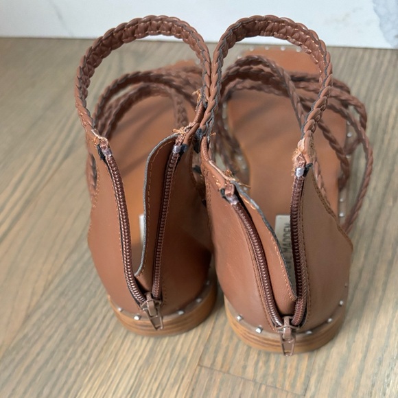 Steve Madden Tan Brown Tessi Flat Sandal Shoes women’s size 8.5 - Picture 6 of 11